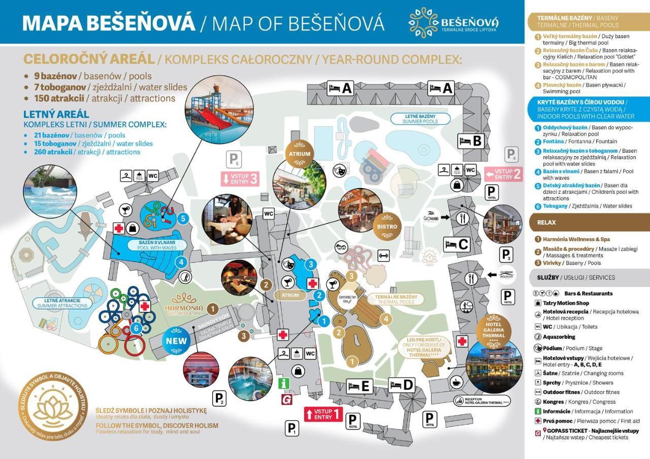 Apartman Aqua Bešeňová Buitenkant foto